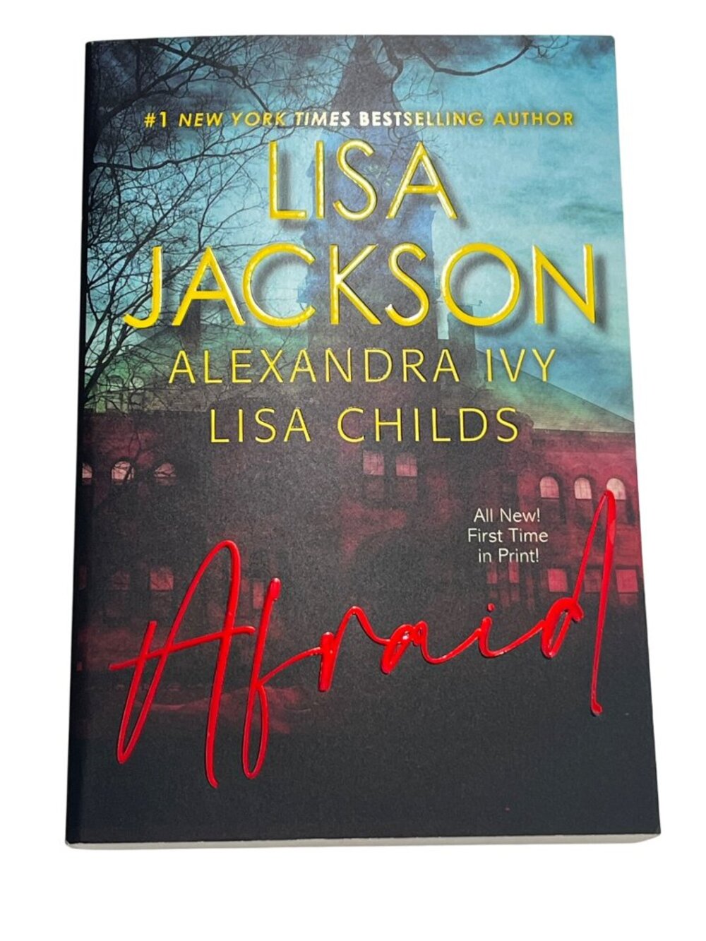 Afraid Lisa Jackson Alexandra Ivy Lisa Childs 3 Suspense Stories Paperback